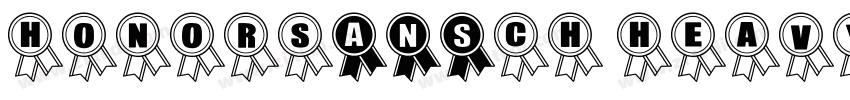 HONORSansCH HEAVY字体转换 HONORSansCH HEAVY字体转换